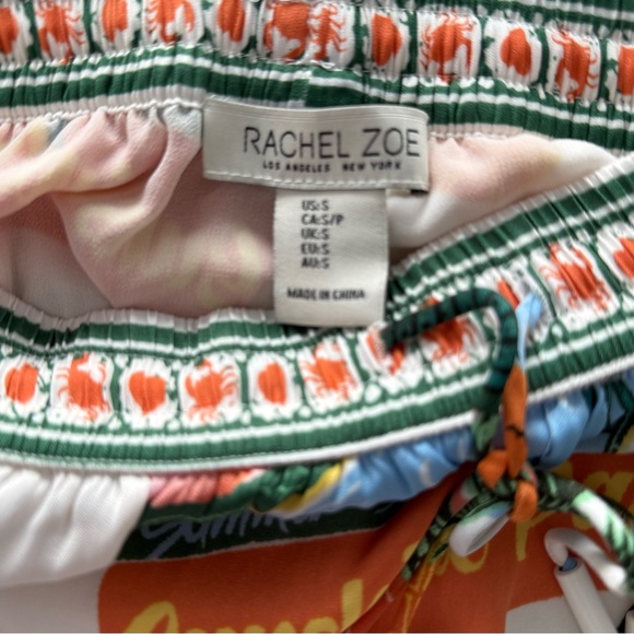 Rachel Zoe Tropical Maxi Paradise Resort Vacation Skirt Small - Picture 3 of 3